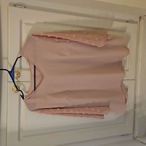 Blush Colored Women's Blouse